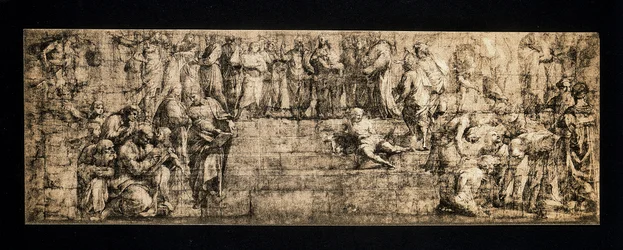 Facsimile Copy of the Cartoon for The School of Athens